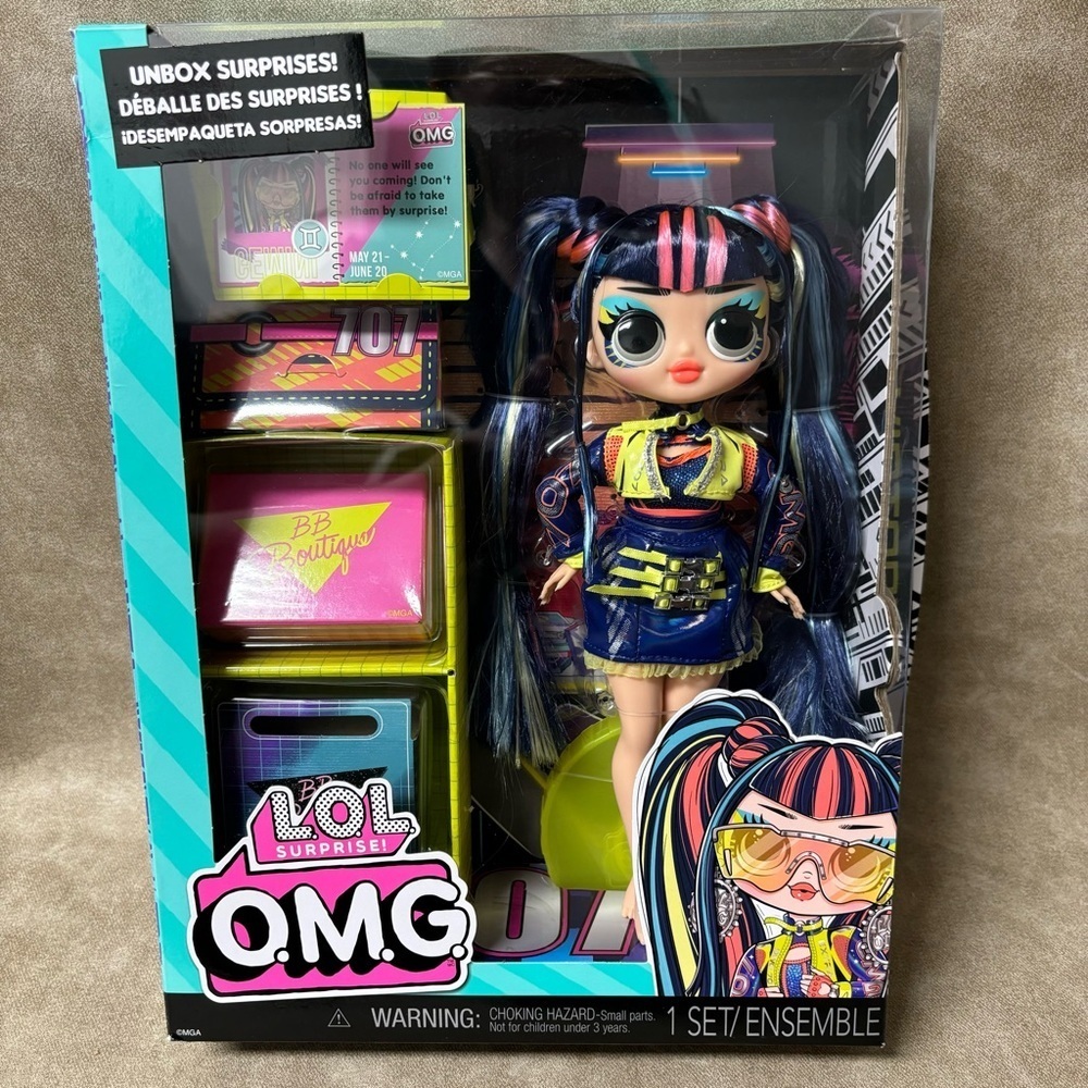 LOL Surprise OMG Victory Fashion Doll with Multiple Surprises and Accessories,